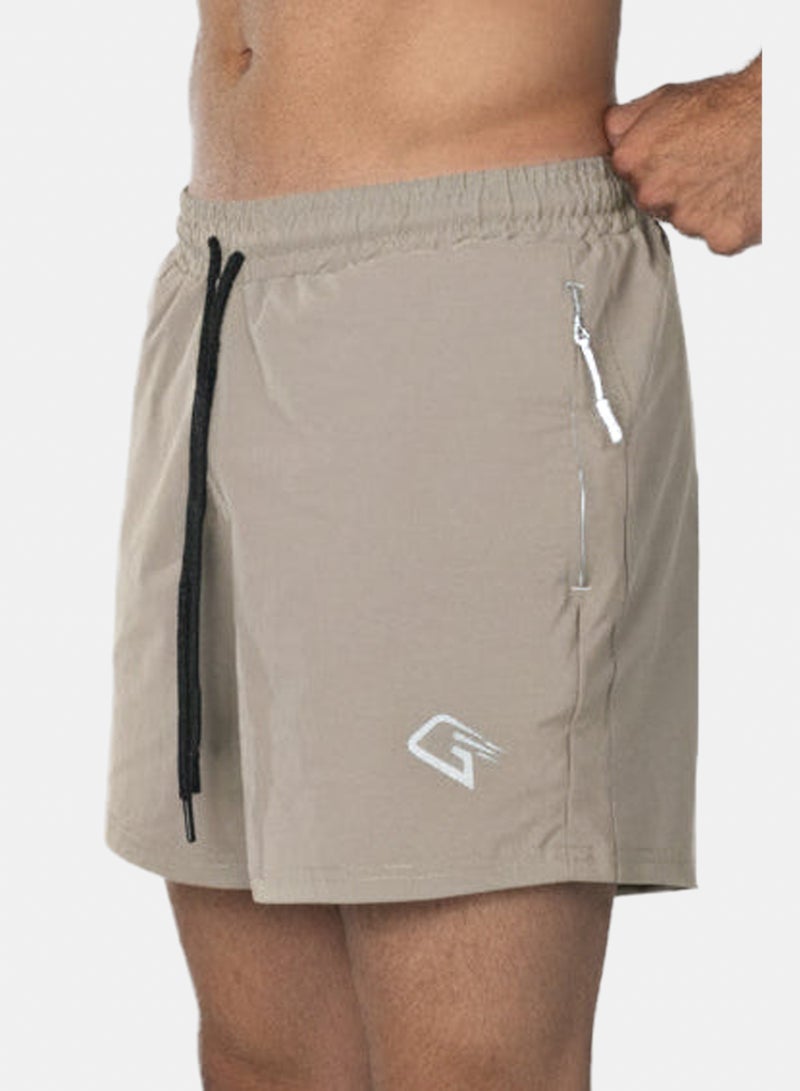 Gorilla apex beige shorts - Image 2